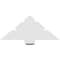 Ekena Millwork Kennewick Architectural Grade PVC Gable Bracket, 36"W x 15"H x 6"D x 6"F, 10/12 Pitch GBP036X15X0606KEN00 - alternate 5